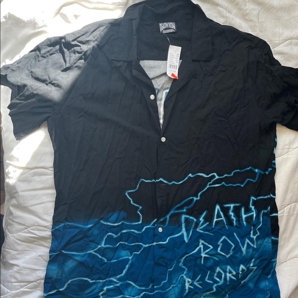 PacSun Button Down Top- Death Row